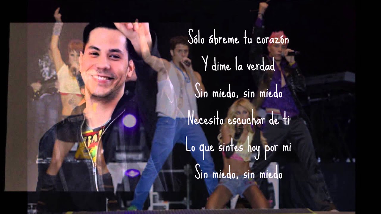 A La Orilla (letra) RBD