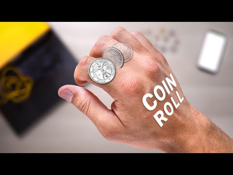 Learn To Roll A Coin Across Your Knuckles