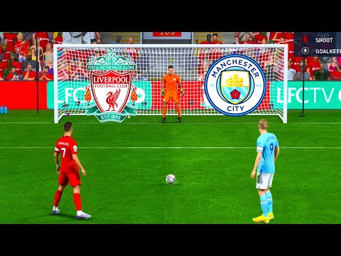 FIFA 23 ! LIVERPOOL VS MAN CITY ! PENALTY SHOOTOUT ! PC NEXT GEN! 4K