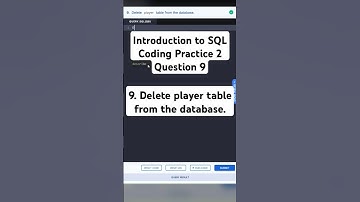 Introduction to SQL | Coding Practice 2 | Question 9 | NXT WAVE  #shorts #programming #database #nxt