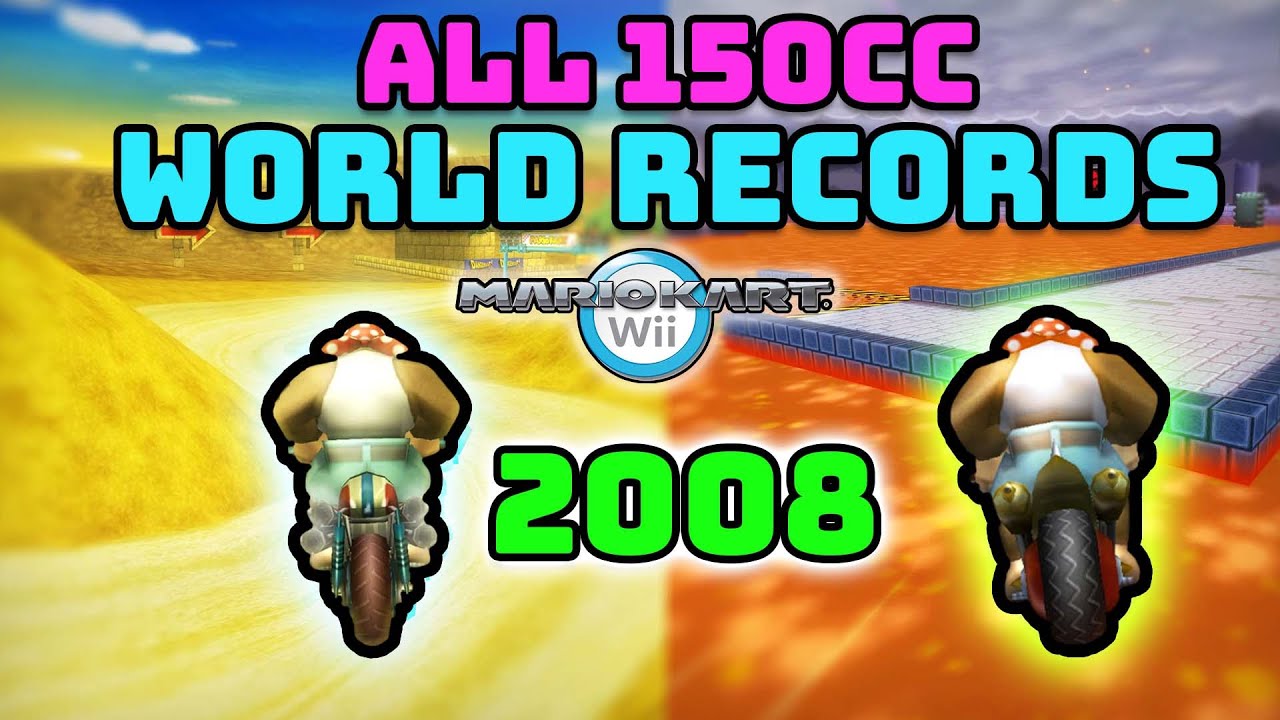 Analyzing & Reacting to 2008 Mario Kart Wii World Records!