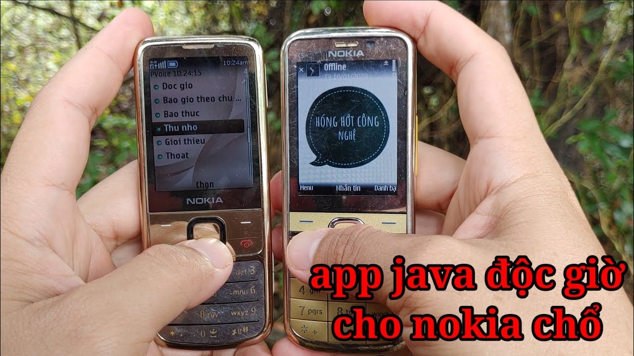Ứng Dụng Java Nói Mấy Giờ Cho Nokia Cổ | hóng hớt công nghệ - YouTube
