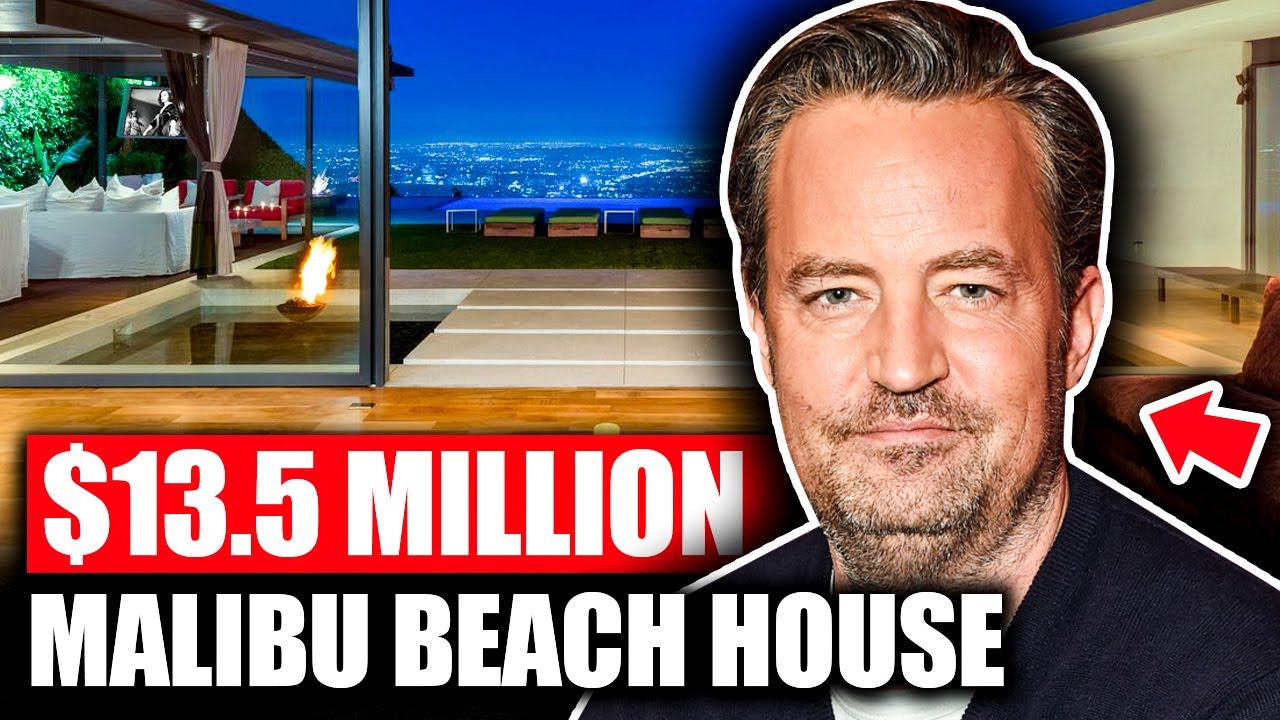 Inside Matthew Perry's $13.5M Malibu Beach House 🌊 Perry’s Renovated ...