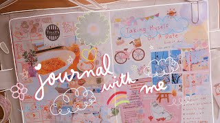 Real Time Journal With Me | Kawaii Journaling Love Challenge Prompts 💖| Rainbowholic