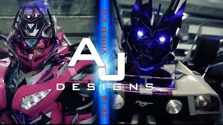 Transformers cosplays by AJ-Designs (new video 2K16)