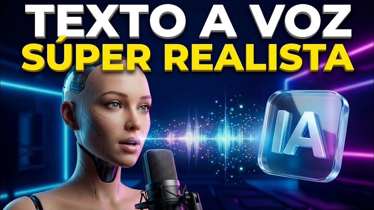 Nueva IA de TEXTO a VOZ sin LÍMITES GRATIS 2026 ✅️ Voz Realista 
