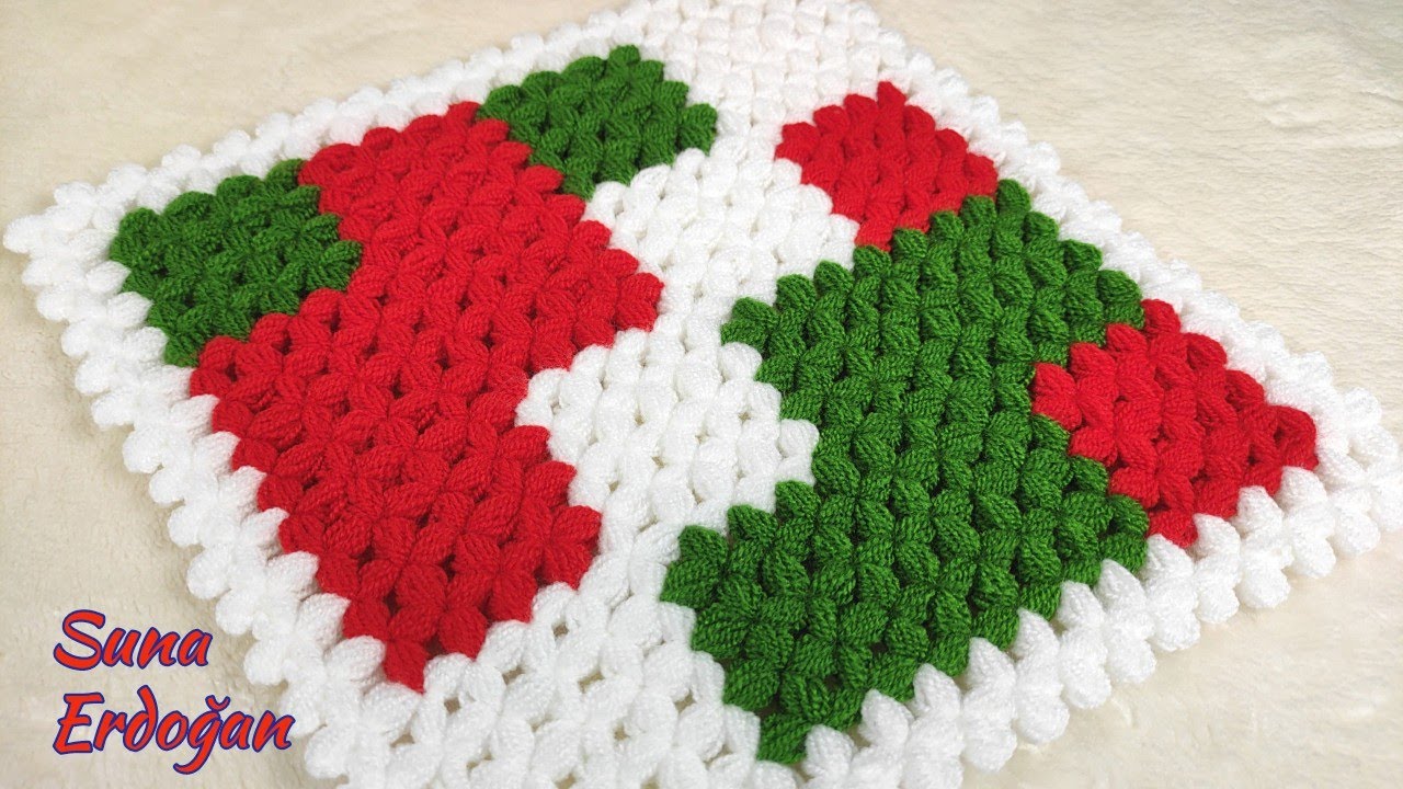 ❤️ YENİ TASARIM @sunaerdogan8185 TAKIM Tetris KARE LİF MODELİ  YAPIMI | ADIM ADIM YAPILIŞI