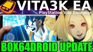 YUZU ANDROID ACTUALIZACION, NUEVO VITA3K ANDROID V6 ULTIMAS NOVEDADES, BOX64DROID ES BRUTAL Y MÁS