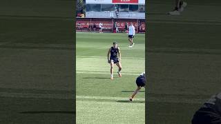 Cody Walker training with Carlton this morning. #carltonfc #podcast #afl #youtubeshorts #footy