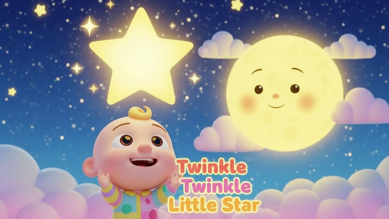 Twinkle Twinkle Little Star | FunRhymes Kids TV