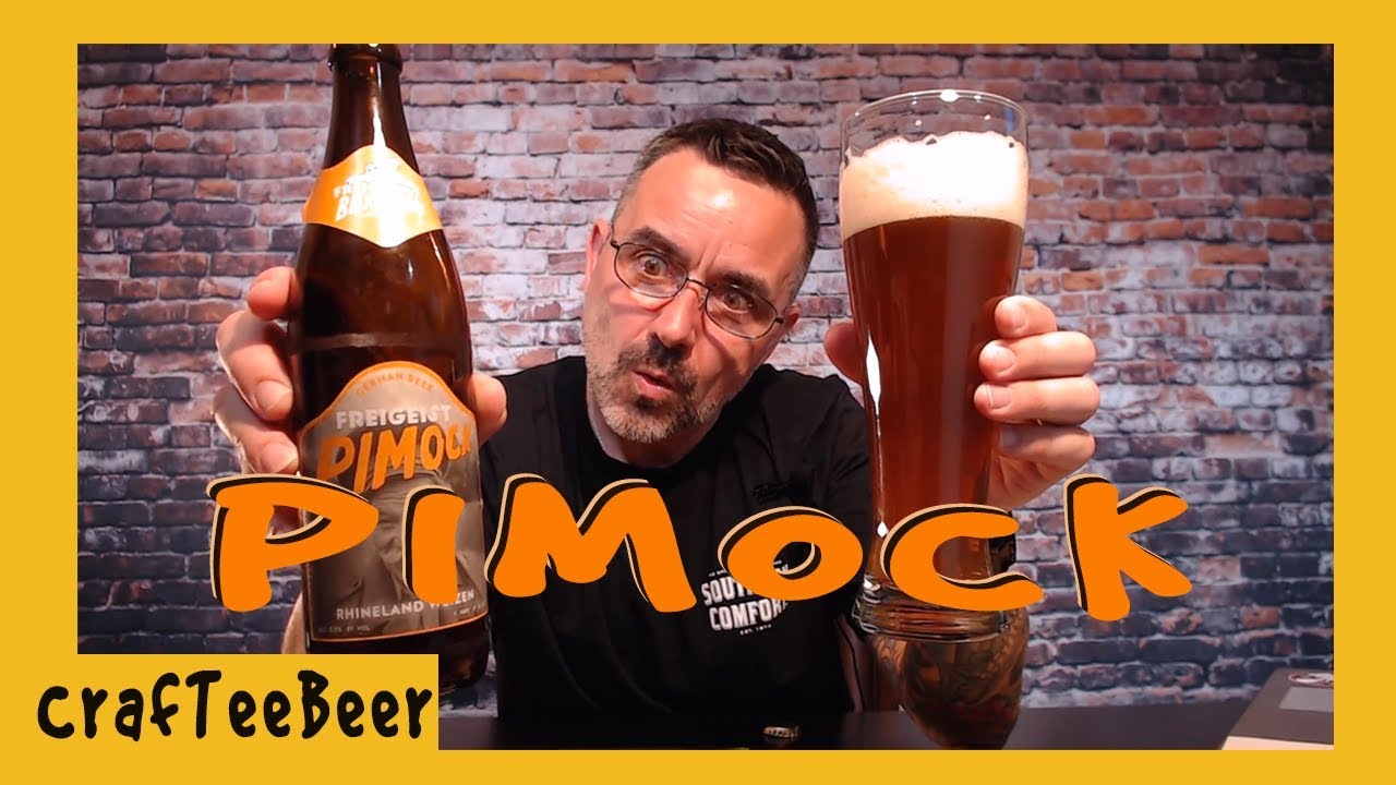 A Wheat beer playing nice with Hops! - Pimock from Freigeist.
