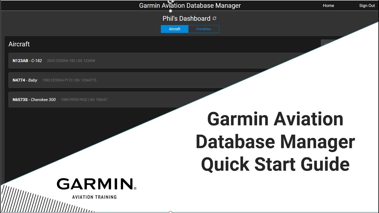 Aviation Database Manager – Quick Start Guide YouTube