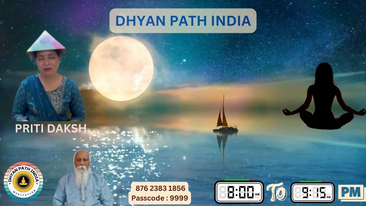 #poornima #dhyan #fullmoon #meditation #spirituality by Priti Daksh ...