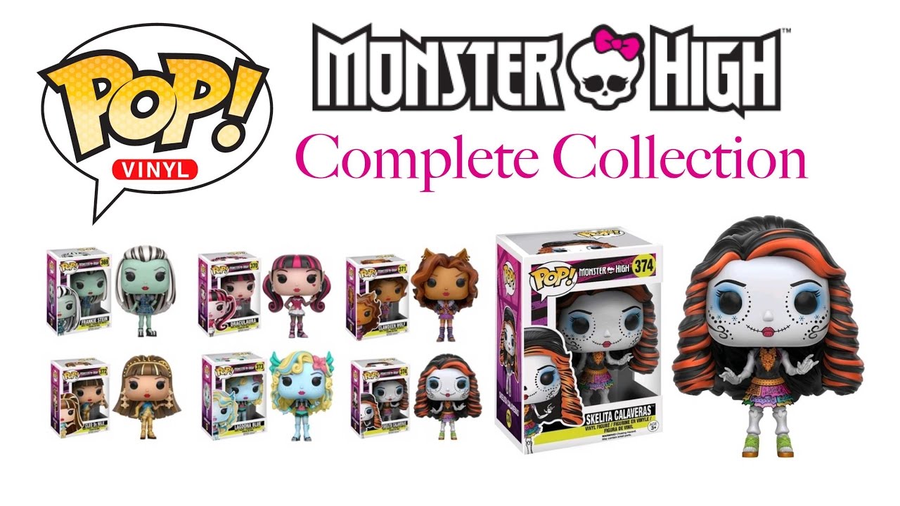 Monster High Pop Vinyls Complete Collection Review 