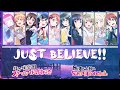 Love Live! Just Believe!! [Rom/Eng/Jp] Lyrics Color Coded