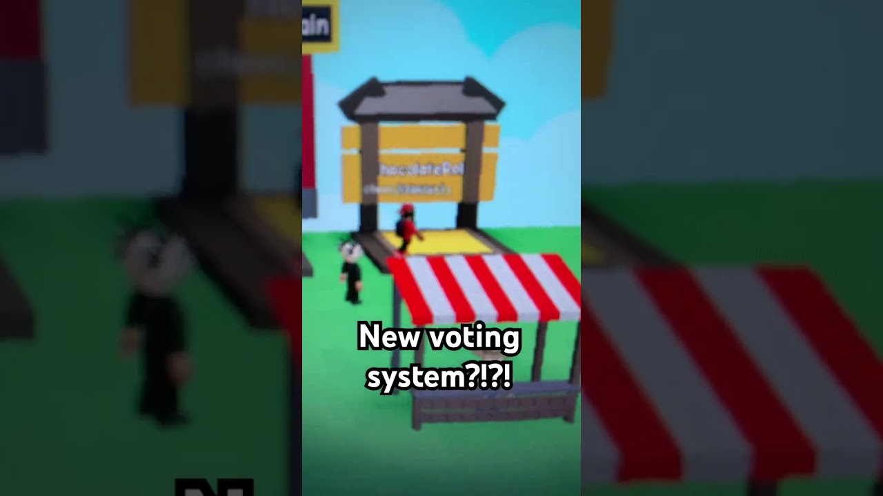New voting system?!?! 
