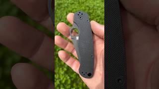Spyderco Paramilitary 2 Tanto @WyvernKodiak @FaithfulEDC #edc #limitededition #shorts #blade #black
