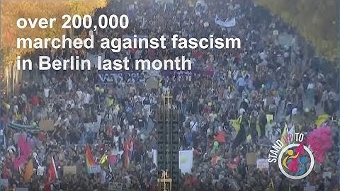 17 November Unity Demonstration Against Racism & fascism
