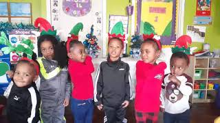 Preschool class  wishing you a Merry Christmas song by All Around Lil Angel's Preschool 182 views 4 years ago 27 seconds