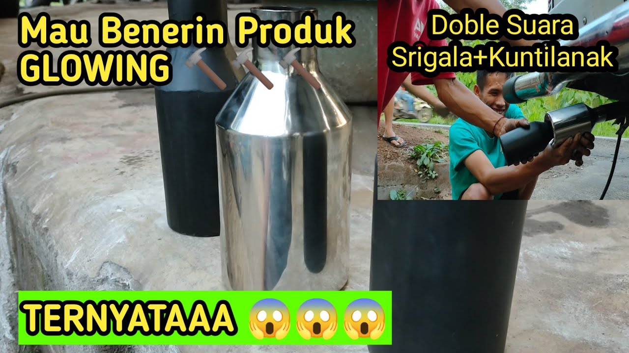 Mau Memperbaiki_Reparasi Knalpot Srigala Kuntilanak yg bunyinya tidak sesuai ternyata 🤔🤣_Tutorial
