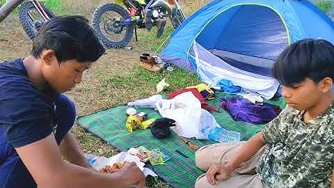 Camping hambalang sentul Bogor, Bermalam part1 #bukithambalang