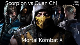 Scorpion vs Quan Chi (Mortal Kombat X)