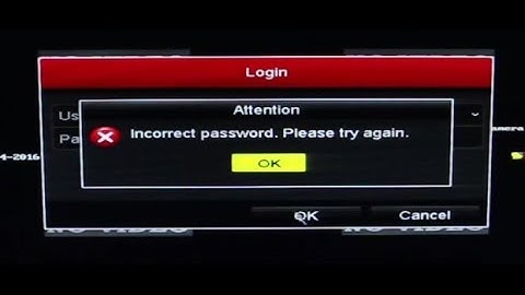 How to Recover/Reset Hikvision DVR Forgotten Admin Password Free & Easy