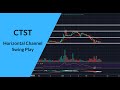 Ctst horizontal channel swing trading  daily stock breakdown  watchlist 2020