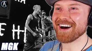 Metalhead REACTS To MACHINE GUN KELLY - "I Think I'm Okay (Live In Denver)" | REACTION