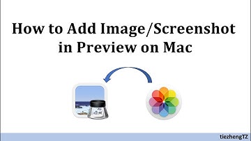 How to Add Image/Screenshot in pdf files in Preview on Mac