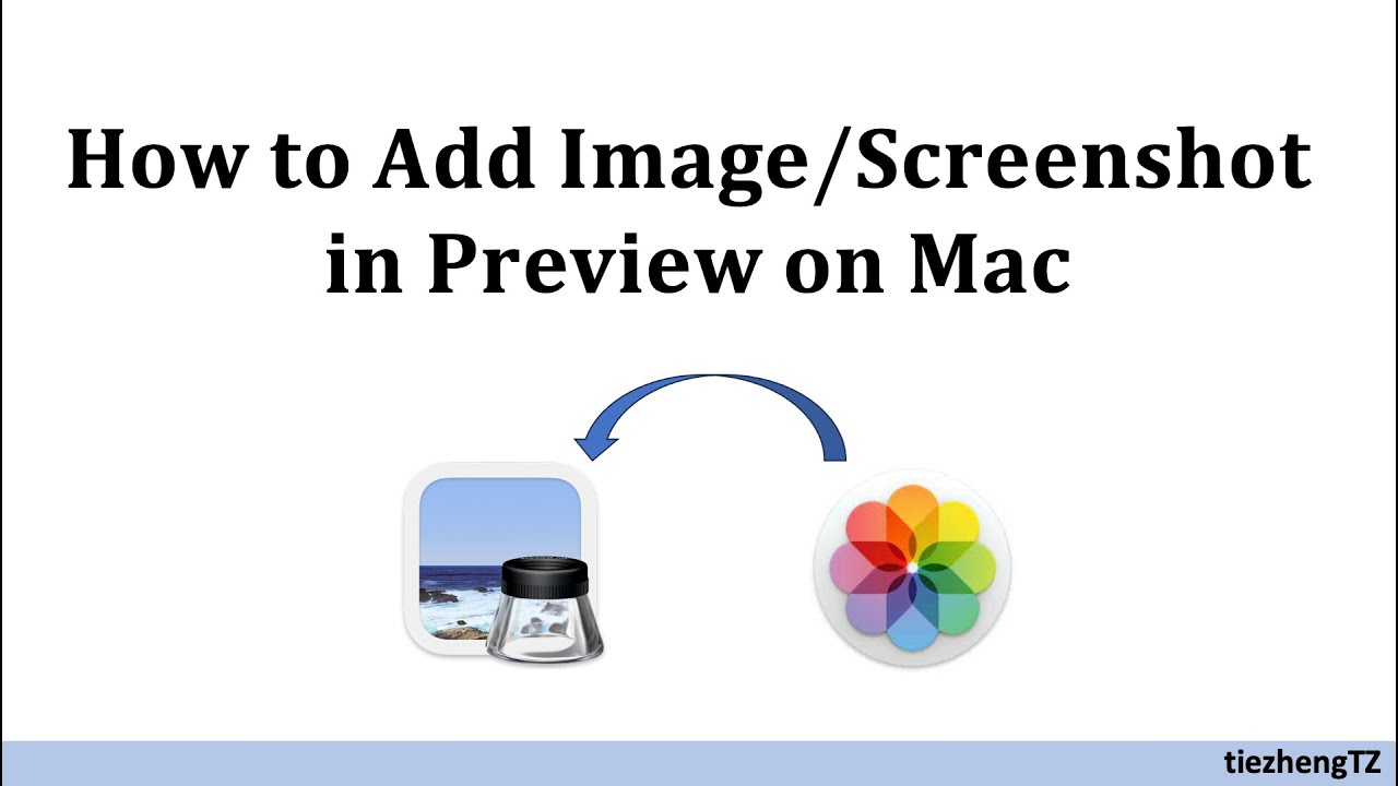 How To Add Image Screenshot In Pdf Files In Preview On Mac YouTube