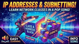 CompTIA Network+ Study Song 🎶 IP Addressing & Subnetting Explained