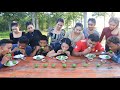 Eating lime challenge in my village - Amazing video