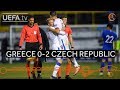 Group stage highlights: Greece 0-2 Czech Republic