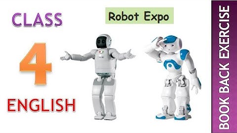 ROBOT EXPO | BOOK BACK EXERCISE | ENGLISH | TERM 1