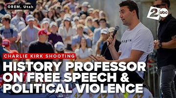 Professor discusses political violence, free speech after deadly shooting of Charlie Kirk