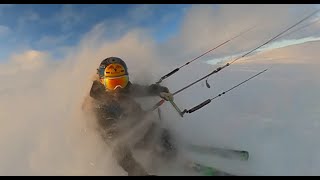 Snowkiting Norway