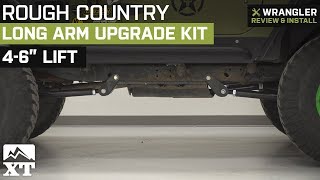 Jeep Wrangler Rough Country Long Arm Upgrade Kit for 4-6