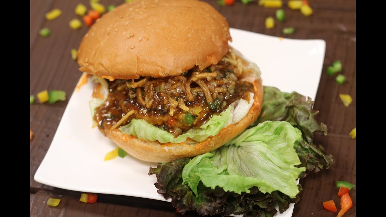 Chinese Burger In Gujarati | Snacky Ideas by Amisha Doshi | Sanjeev Kapoor Khazana