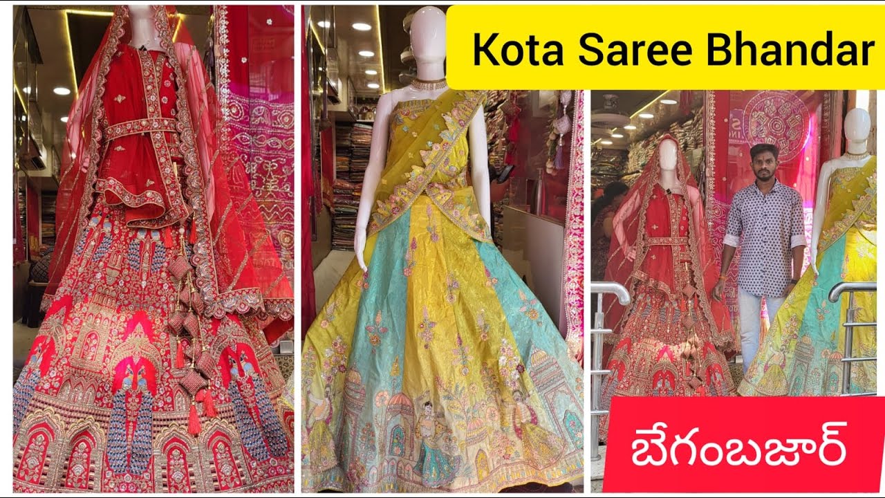 Best saree and Lehenga Store in Begum Bazar Hyderabad | Stunning Collection #sareecollection