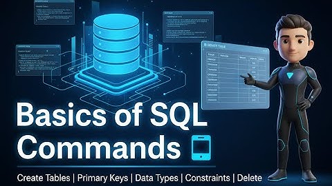 SQL Commands You Need: CREATE TABLE, Primary Keys, Constraints & DROP #sql #viral #tech #programming
