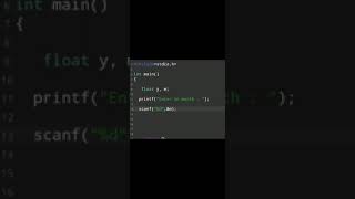 #21| Basic Computer Programming | C Language Exercise22 #shorts #coding