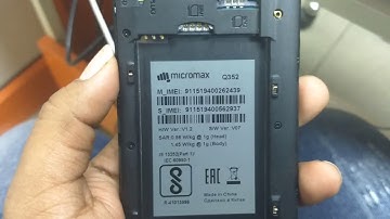 how to flash micromax q352