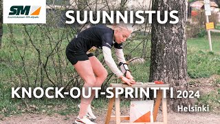 Suunnistuksen SM-Knock-Out-sprintti 2024