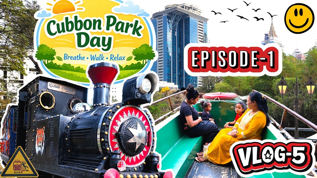 Cubbon Park 🎠 Bal Bhavan Day Out 🌿| Train Ride, Boating & More in Bangalore |