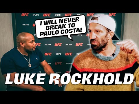 Luke Rockhold Gets Frustrated With Daniel Cormier During UFC278 Media Week