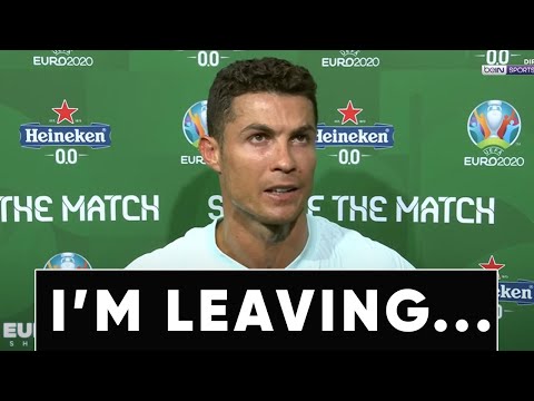 Video: Cristiano Ronaldo Says He Is Leaving Spain