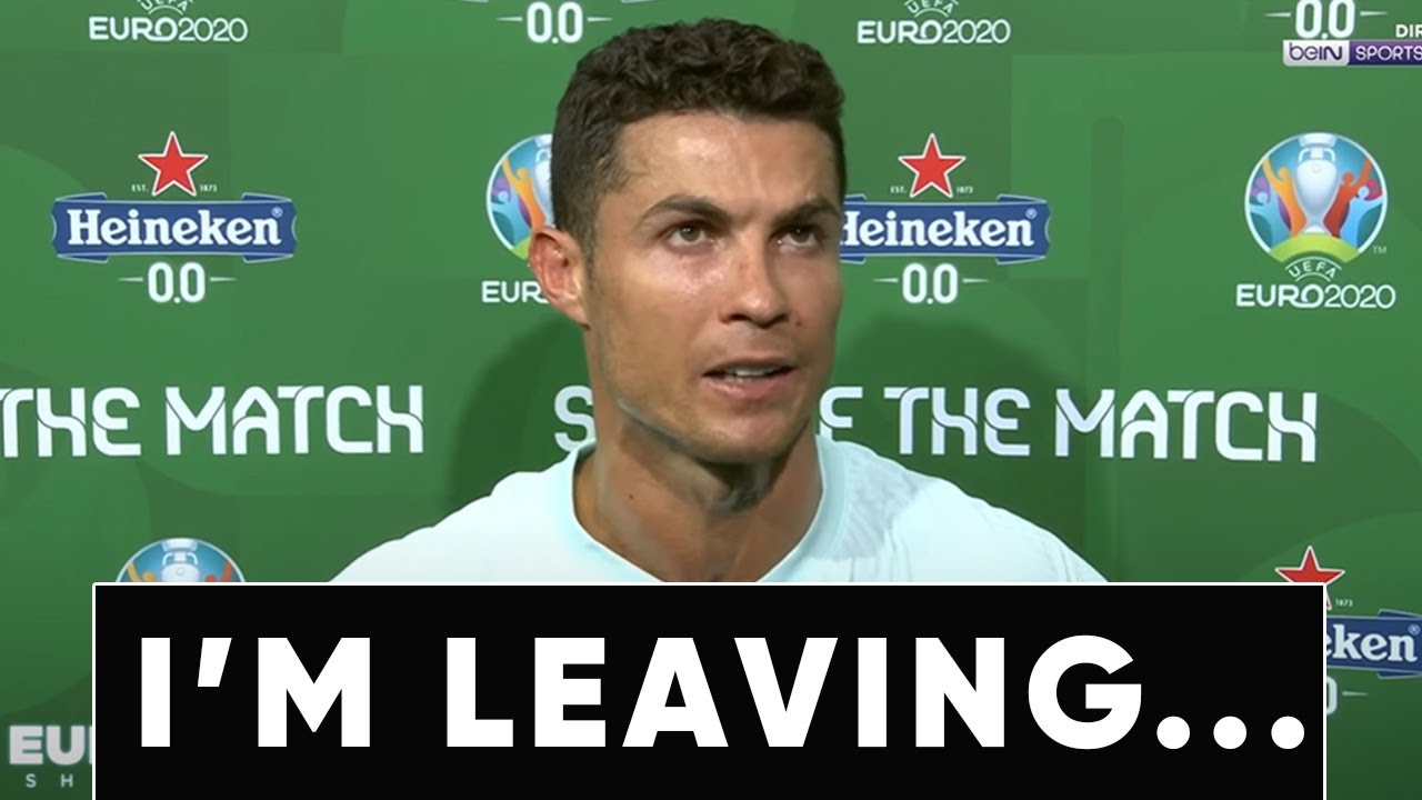 RONALDO CONFIRMED THAT HE IS LEAVING JUVENTUS!? CRISTIANO ALLOWED such SCENARIO for the first time!