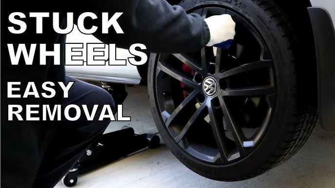 How To Remove A Stuck Wheel - EricTheCarGuy 