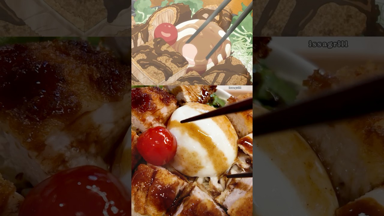 You lose if you drool 🤤 #AnimeFood